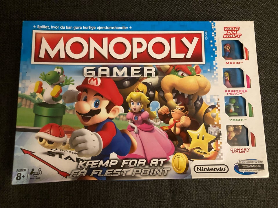 Monopoly gamer, Mario, brætspil