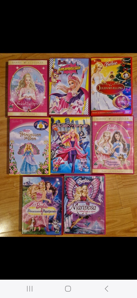 BARBIE, DVD, animation