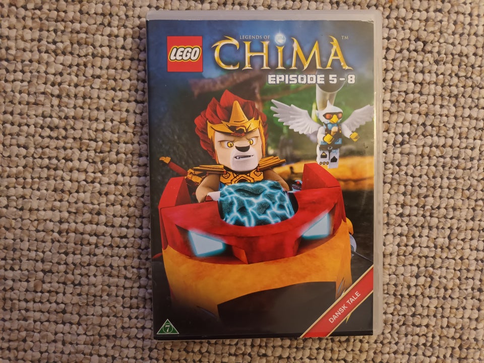 Lego Chima 5-8, DVD, tegnefilm