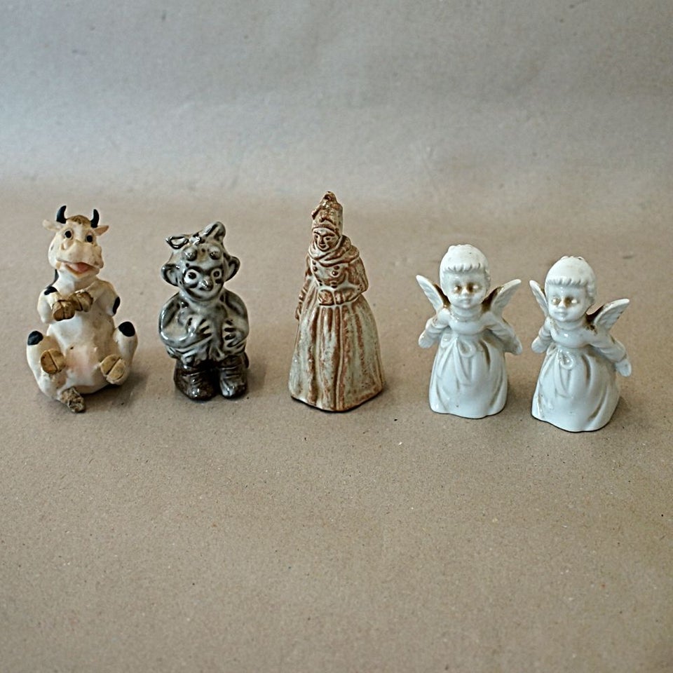 5 keramik figurer , keramik