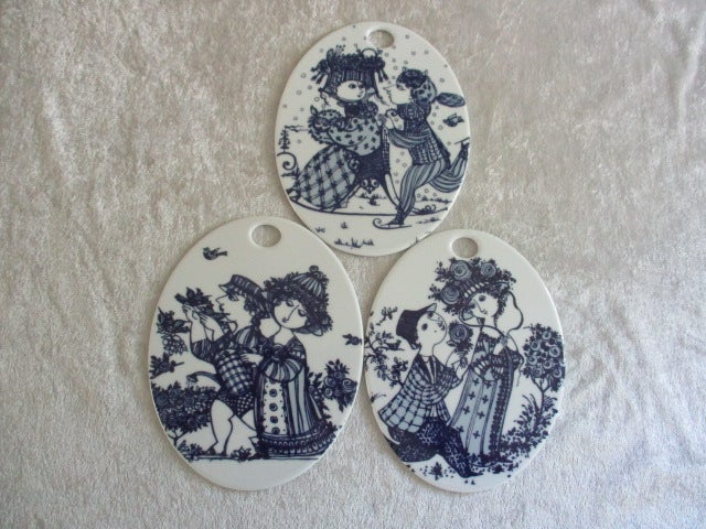 Porcelæn Platter Bjørn Wiinblad