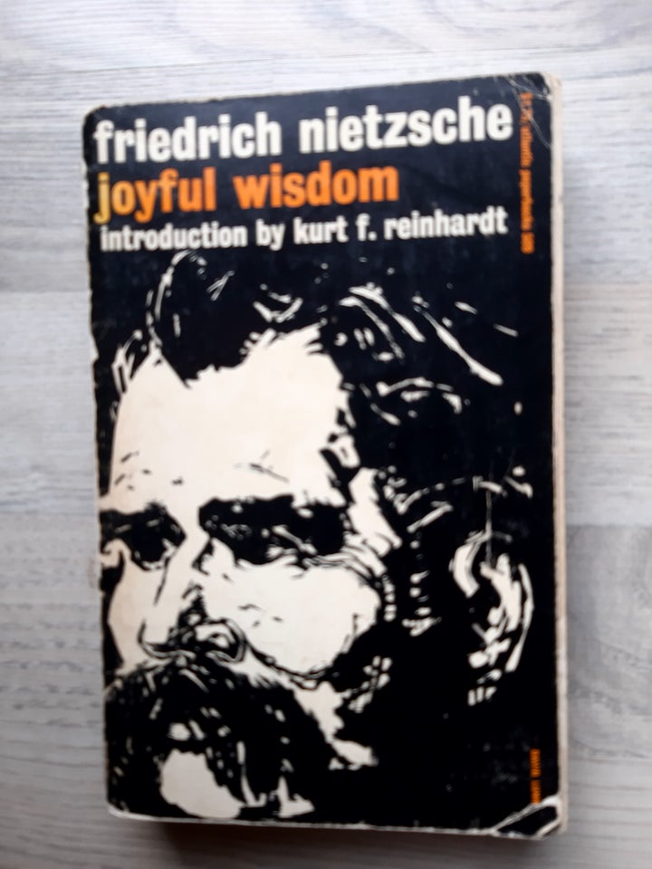 Joyful wisdom, F. Nietzsche,