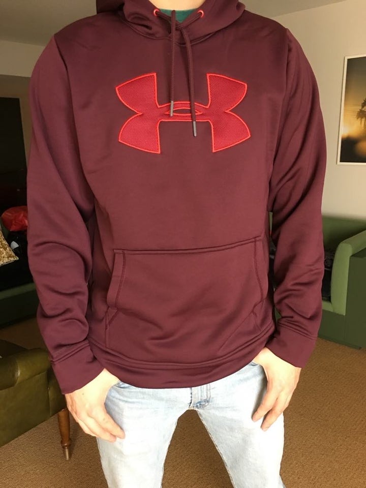 Hættetrøje Under Armor str L