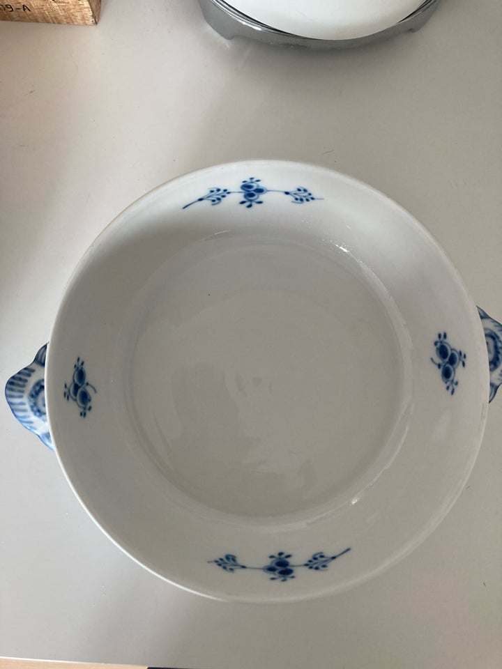 Porcelæn, Musselmalet riflet