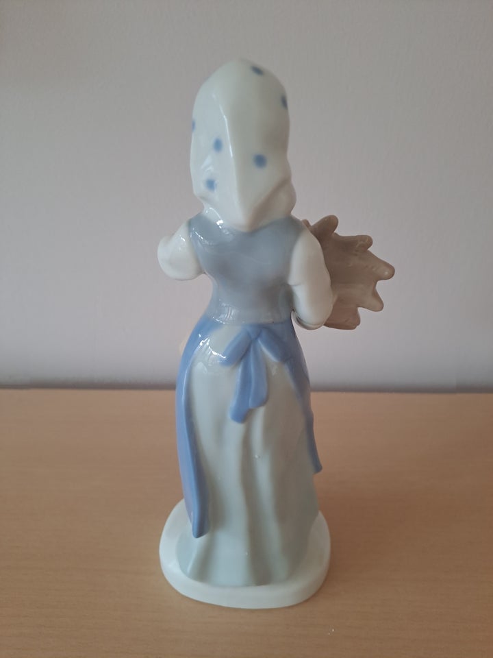 Porcelænsfigur, Ung pige - ukendt