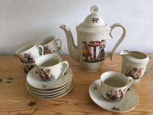 Porcelæn Børne kaffestel