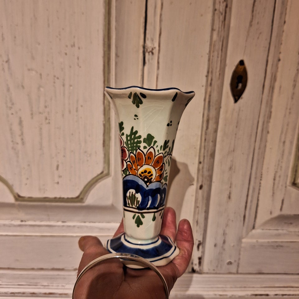 Porcelæn Vase Delfts