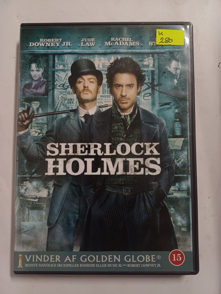 Sherlock Holmes, DVD, action