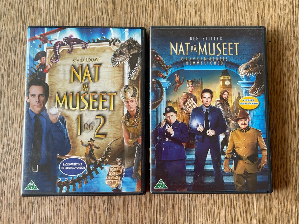 Nat På Museet 1-3 DVD komedie