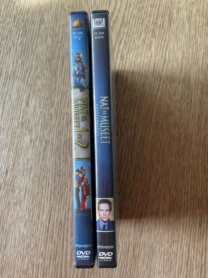 Nat På Museet 1-3 DVD komedie