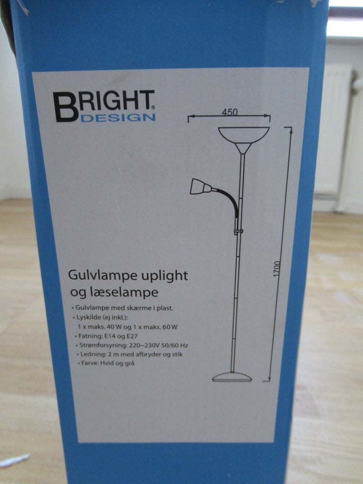 Gulvlampe, Bright Design