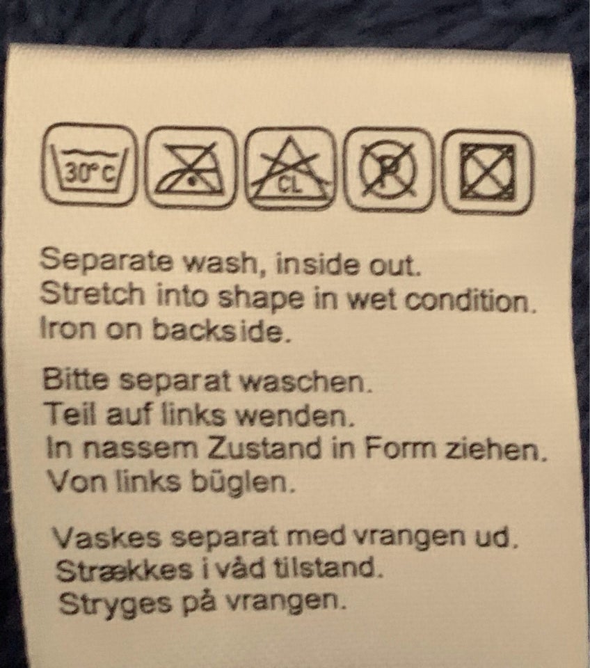 Badekåbe, Velour lign. Polyester.