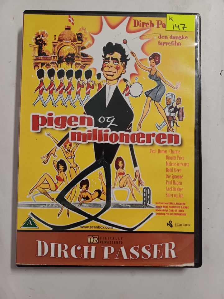 Pigen og millionæren, DVD,