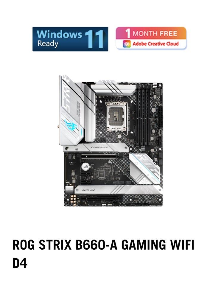 Bundkort Asus Strix B660-A