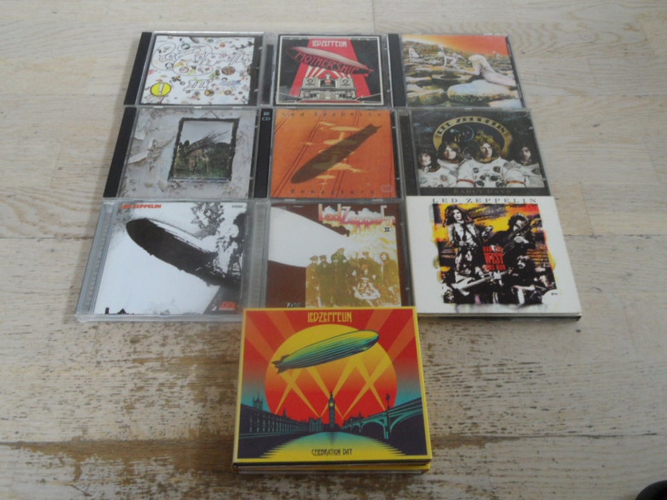 LED ZEPPELIN: 10 CD MED LED