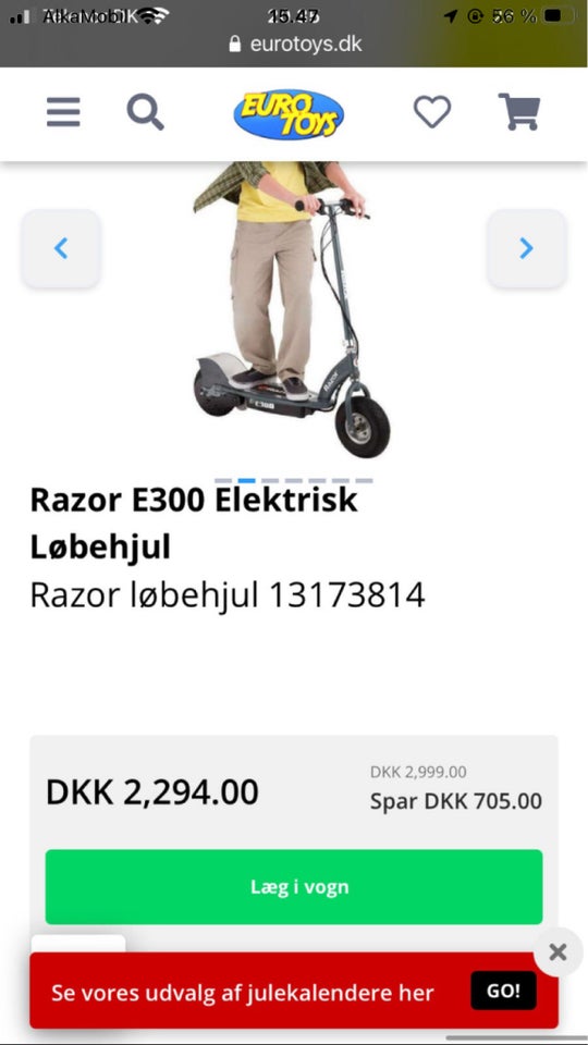 El-løbehjul Razor