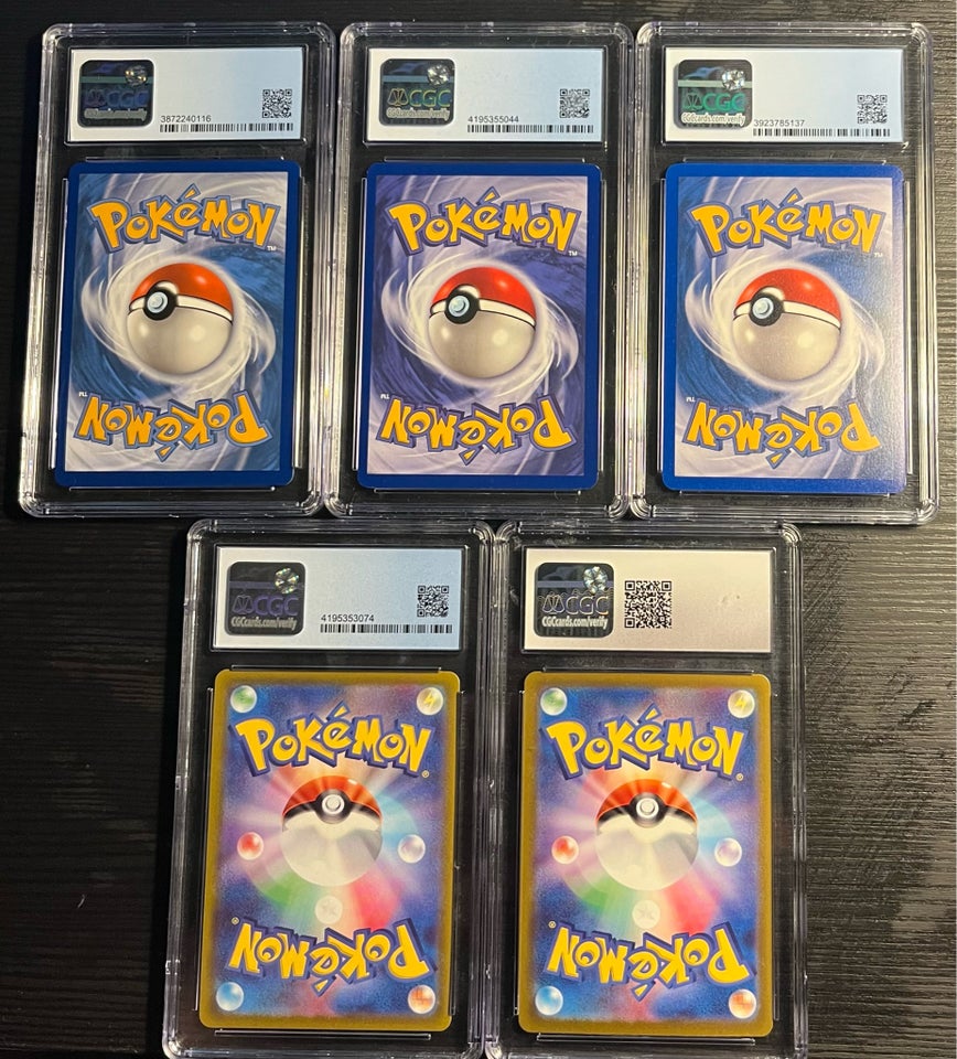 Samlekort, Pokemon cgc gradede