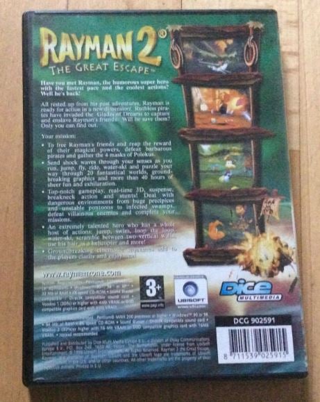 Rayman 2 adventure