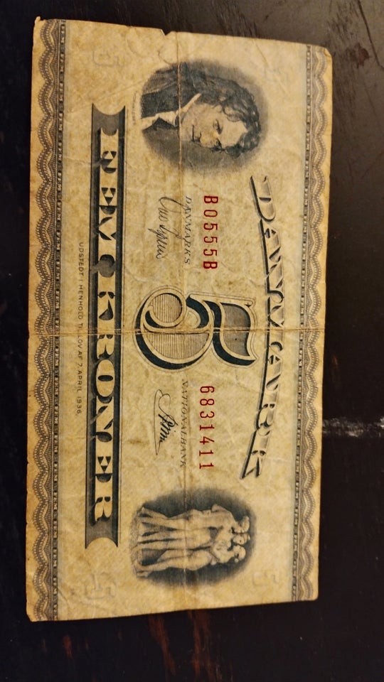 Danmark, sedler, 5 kr. Danmark