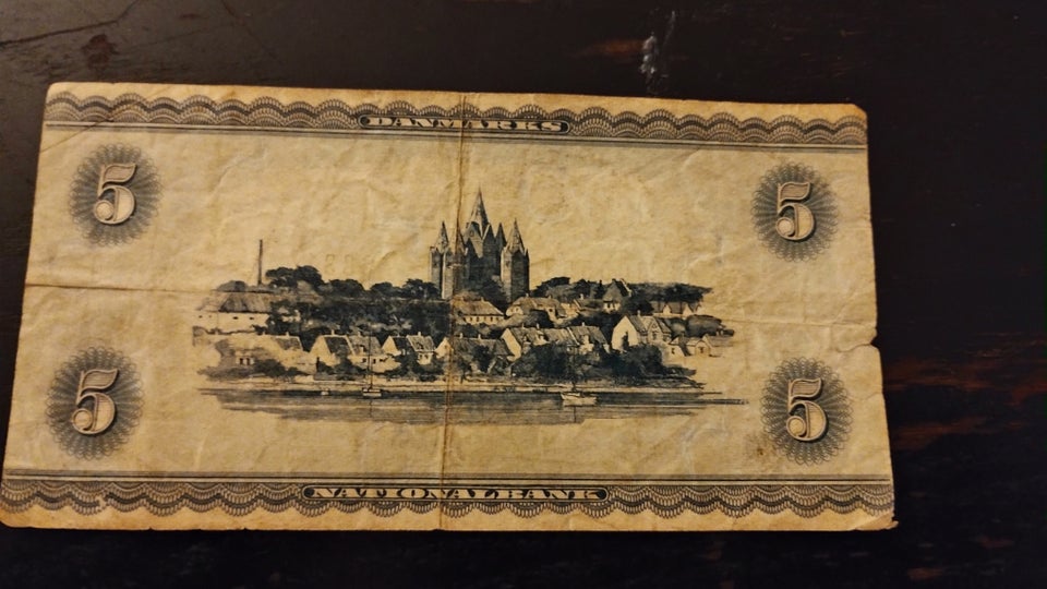 Danmark, sedler, 5 kr. Danmark