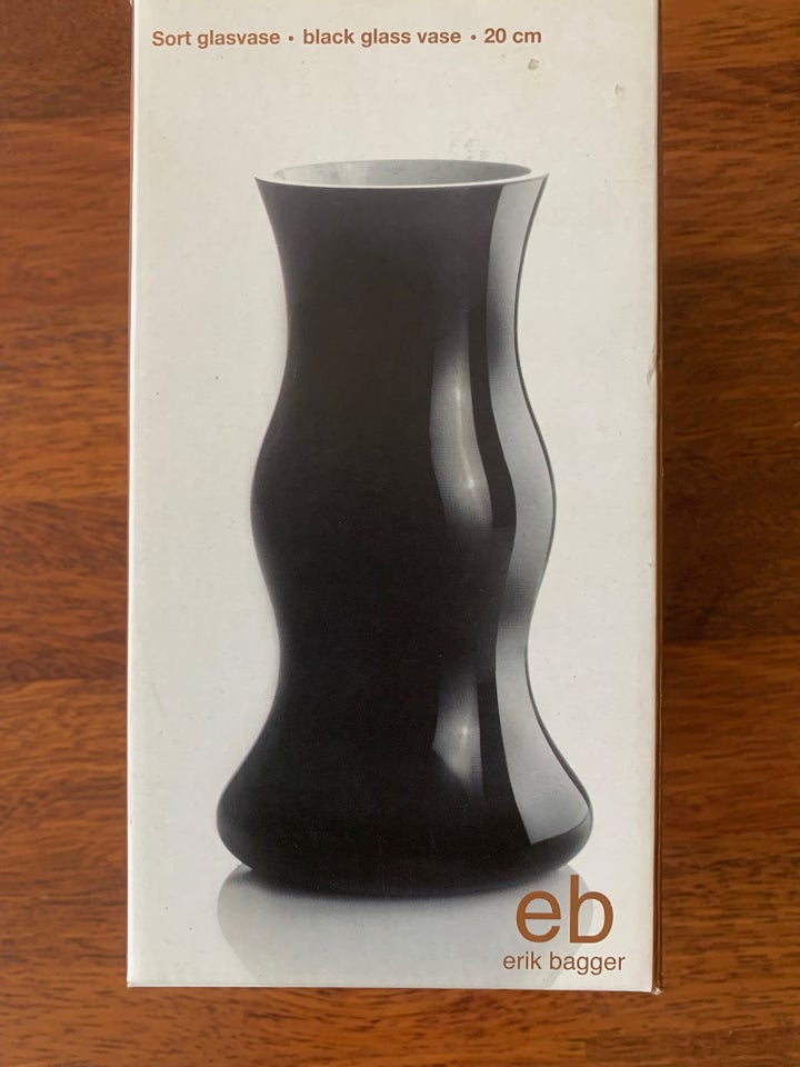 Vase Glas vase Erik Bagger