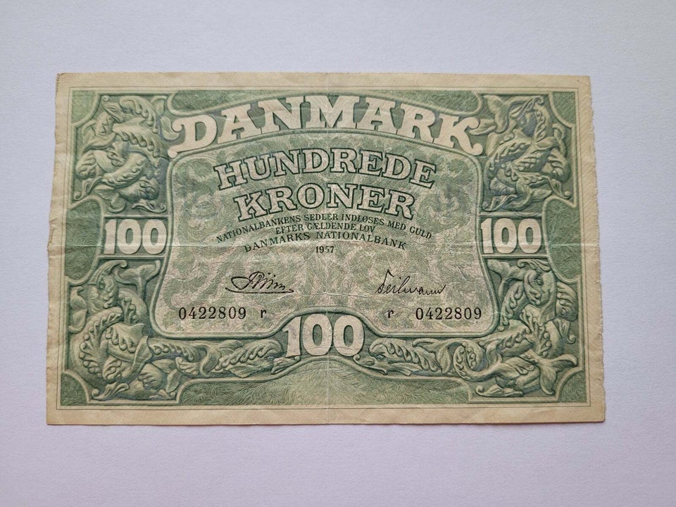 Danmark, sedler