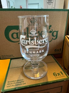 Glas 33 CARLSBERG ØL GLAS