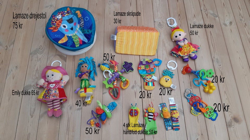 Sebra, Lamaze og Tiny Love, FLOT