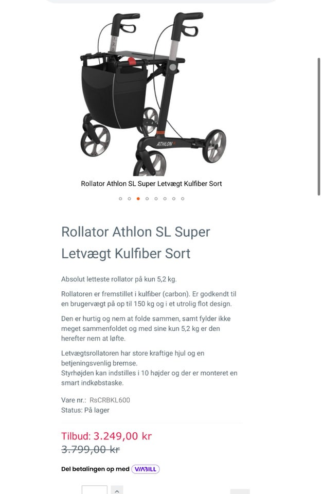 Rollator, Athlon