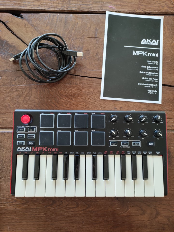 Midi keyboard, Akai MPK mini