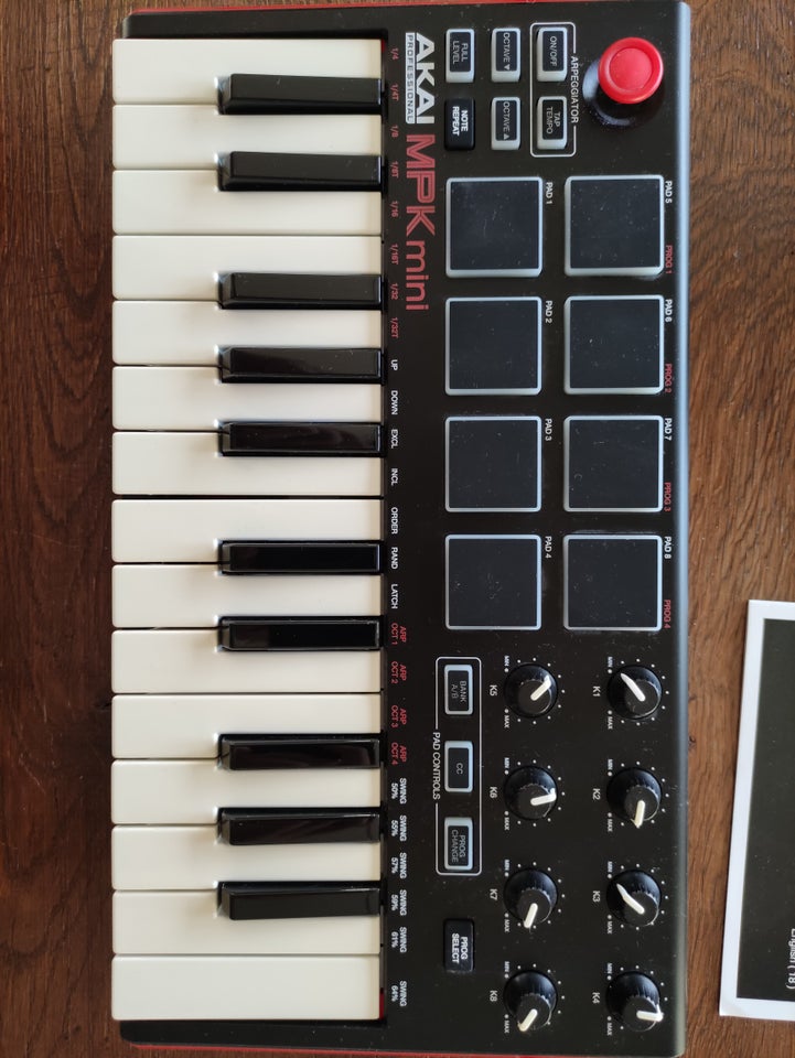 Midi keyboard, Akai MPK mini