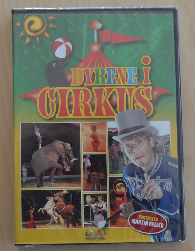 Dyrene i Cirkus Ny uåbnet, DVD,