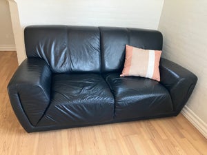 2 personers lædersofa