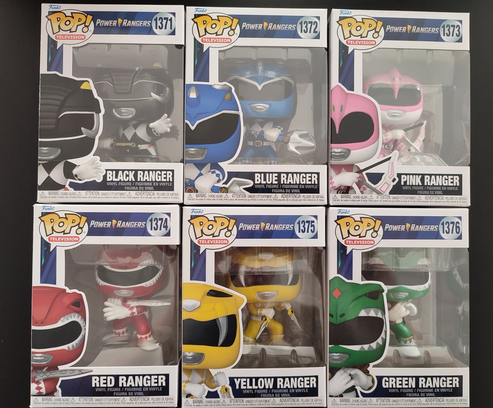 Power Rangers, Funko Pop