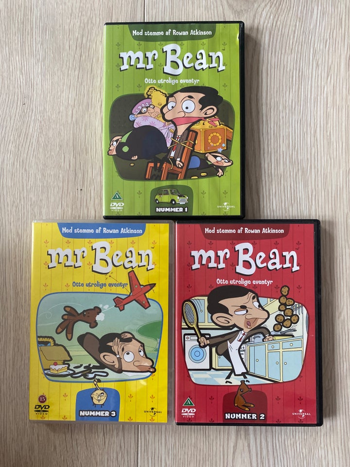 Mr Bean Tegnefilm, DVD, tegnefilm