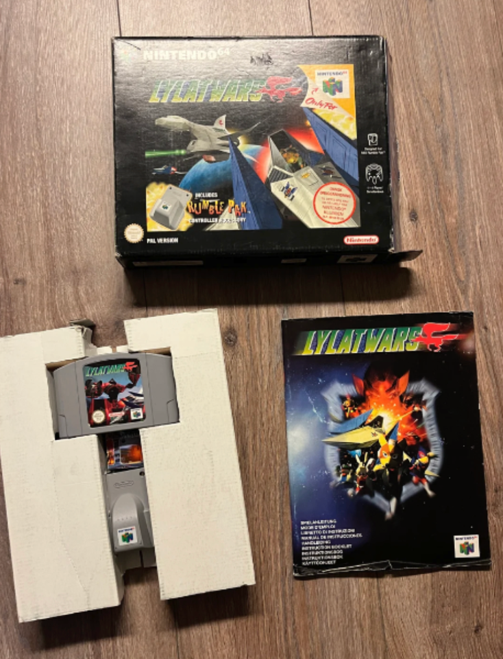 Lylat wars big pack, N64