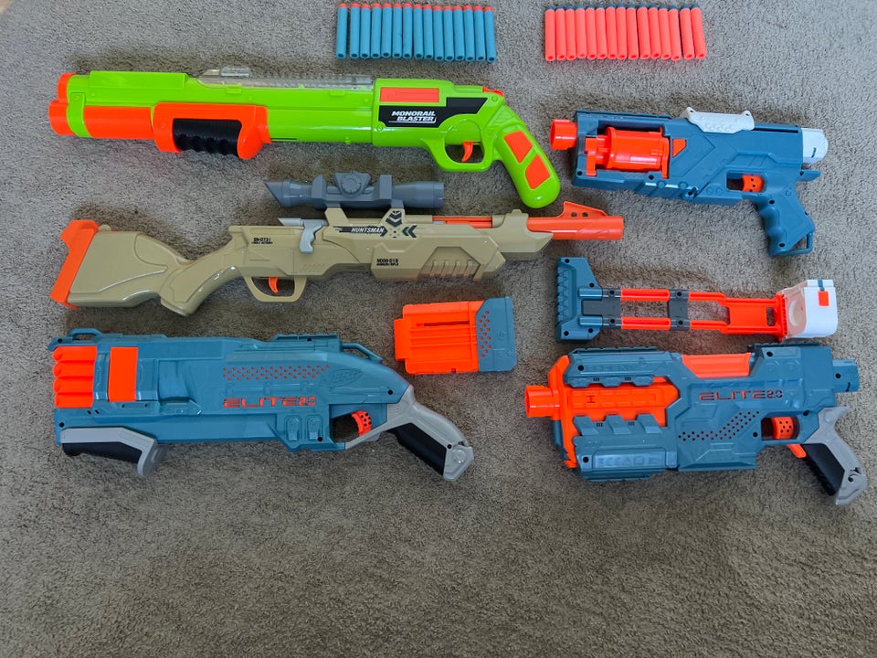 Våben, Nerf guns, Nerf