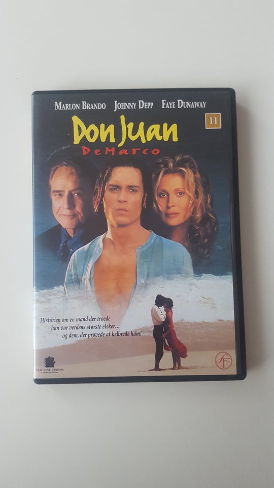 Don Juan DeMarco DVD drama