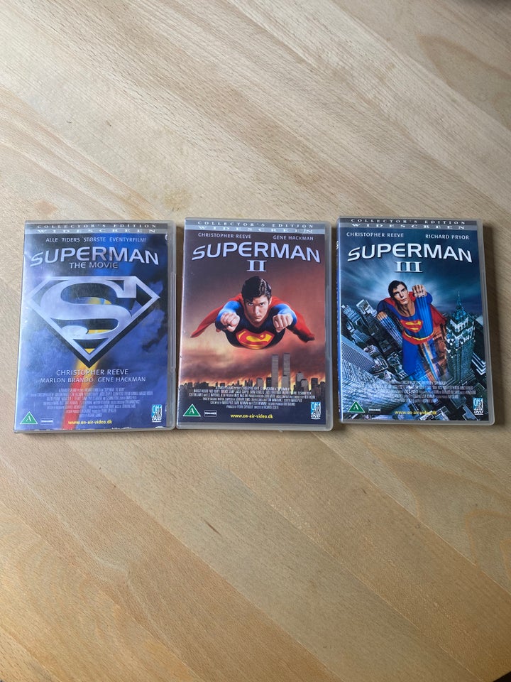 Superman 1-3 (Christopher Reeve) 