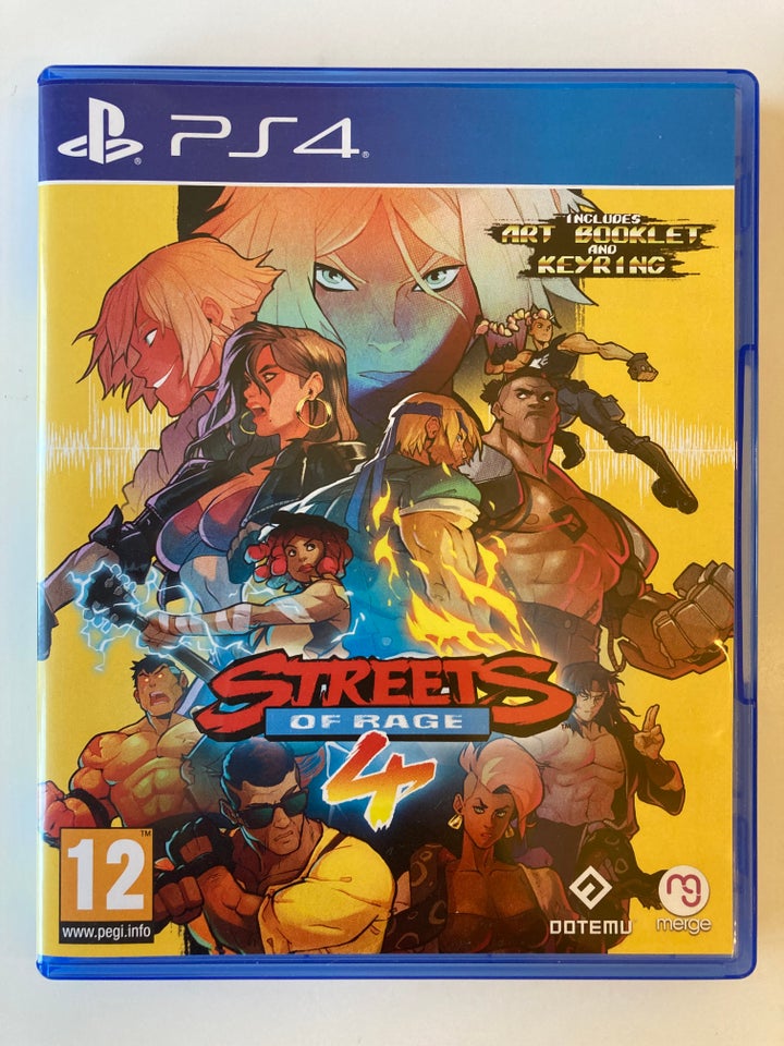 Streets of rage 4, PS4