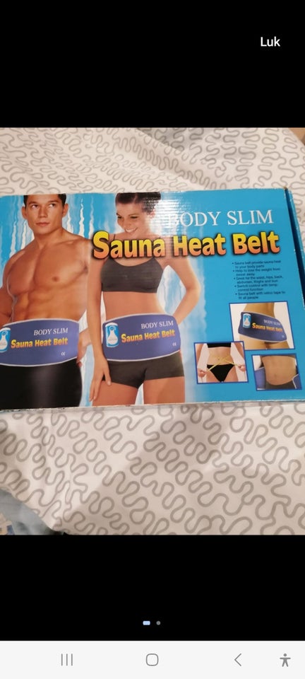 Sauna heat belt