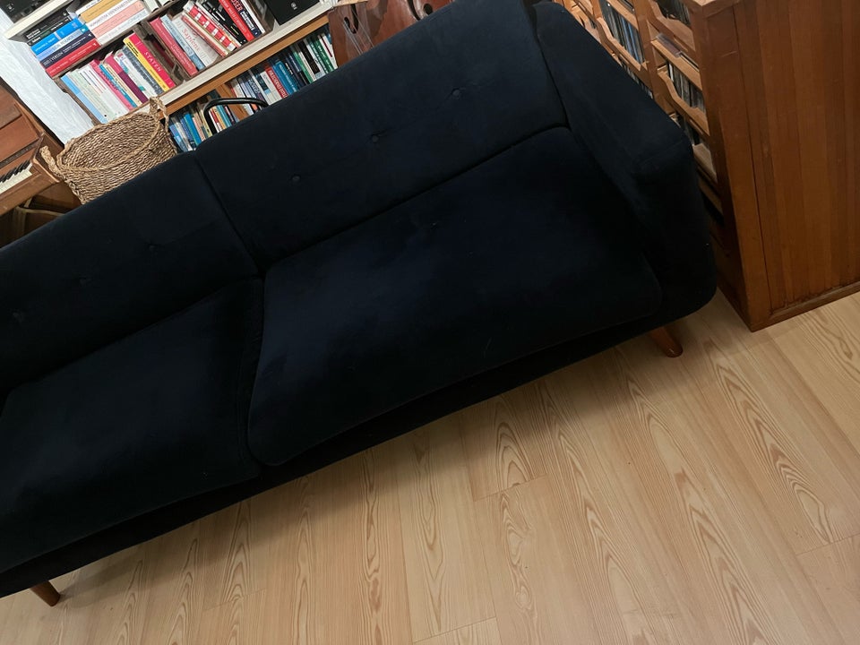 Sofa, velour, 3 pers.