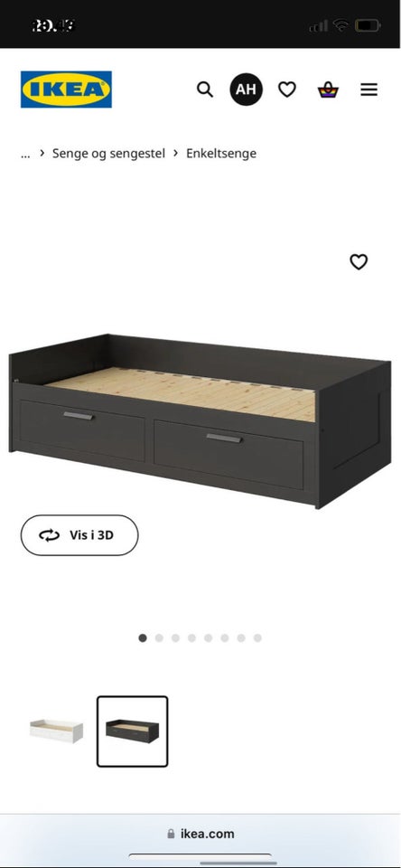 Seng/sovesofa, IKEA