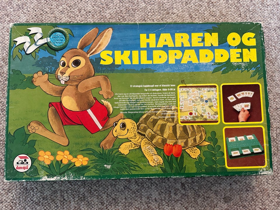 Haren og skildpadden brætspil