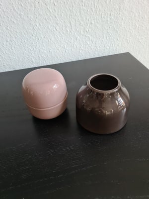 Kähler vase og krukke Kähler