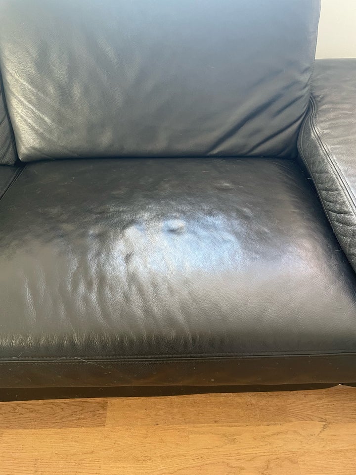 Sofa, læder, 2 pers.