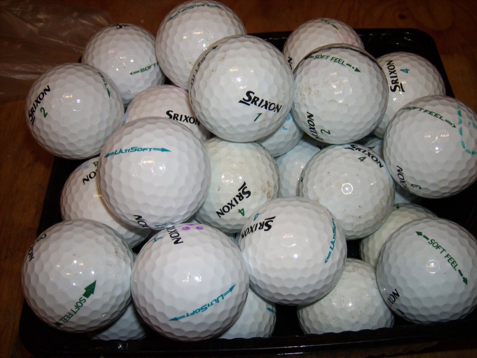 Golfbolde 100 Srixon blandede