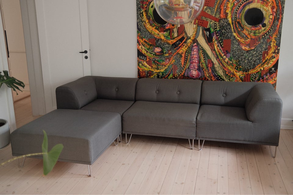 Sofa polyester 3 pers