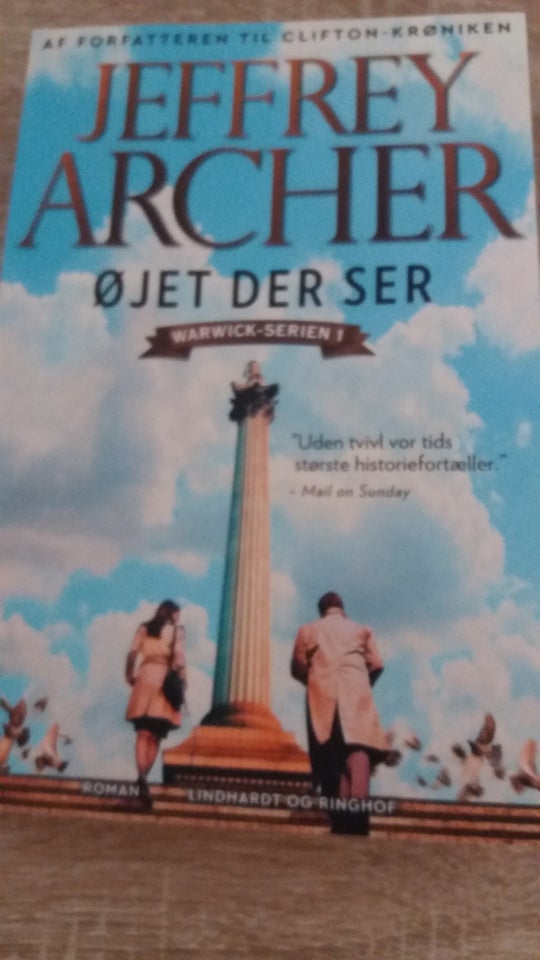 Øjet der ser, Jeffrey Archer, anden