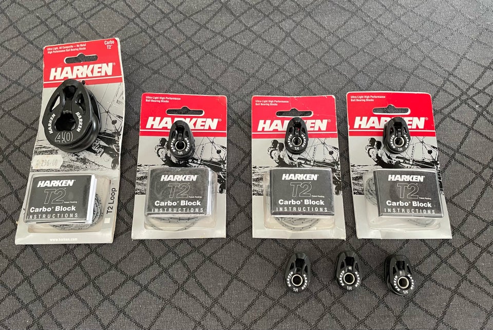 Harken T2 Carbon blokke i f